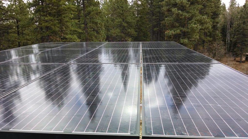 Bright Retiree Installs PV System on Cabin in the Woods